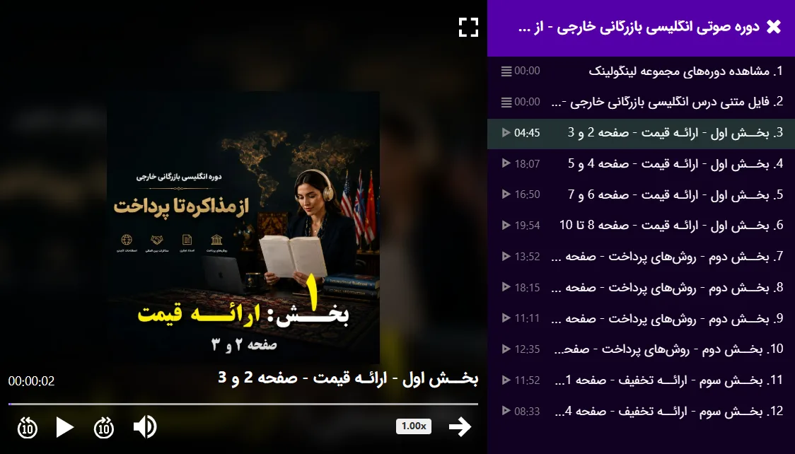 انگلیسی بازرگانی خارجی
