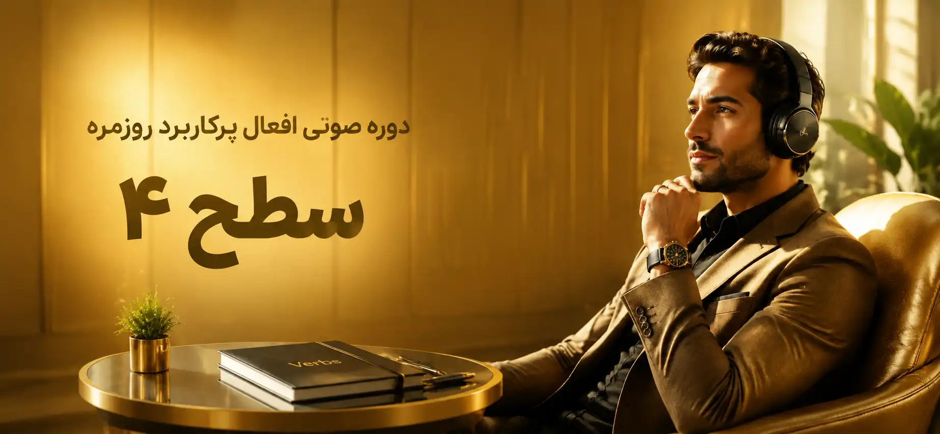 دوره صوتی افعال پرکاربرد روزمره – سطح 4